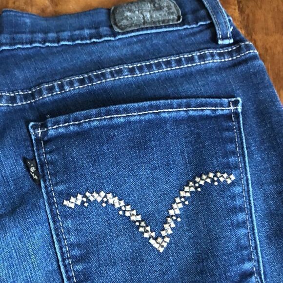 Levi’s 512 Slimming Bootcut Medium Wash High Rise Jeans Women’s Size 8M - Picture 2 of 7